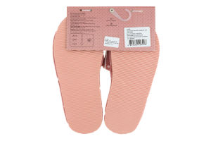 Капці відкриті домашні жіночі Twins №5602 36-37 рожевий