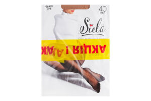 Набор колготок женских Siela Collant Collection Just №SST10002 20den 2 glace + 40den 2 glace 2шт