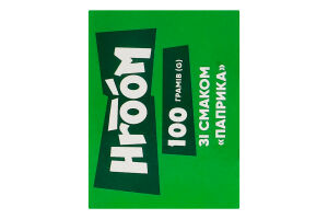Чипси картопляні пластинки Паприка Hroom к/у 100г