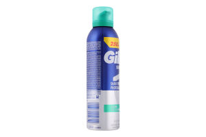 Піна для гоління Aloe vera Sensitive skin Gillette 250мл