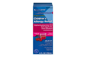 CareOne Children's Allergy Relief Oral Solution Cherry