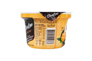 Десерт кисломолочний 5% з наповнювачем Зі смаком сінабон з корицею та мандарином Деліссімо Selection Danone ст 180г