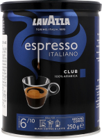 Кофе молотый Espresso Club Lavazza ж/б 250г