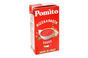 Соус томатный для пиццы и пасты пастеризованный Pomi т/п 500г