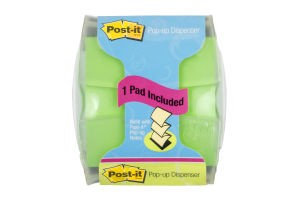 Post-it Pop-up Dispenser 1 Pad Included