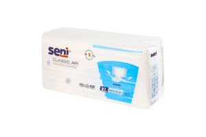 Подгузники для взрослых Extra large Classic air Seni 30шт