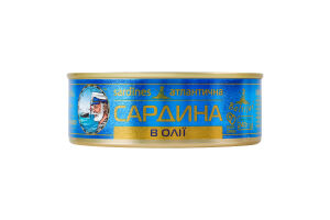 Сардина атлантична в олії Baltijas з/б 240г