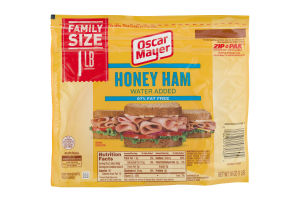 Oscar Mayer Honey Ham Water Added 97% Fat Free