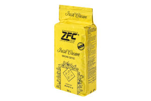 Кава натуральна смажена мелена Irish cream ZFC в/у 250г