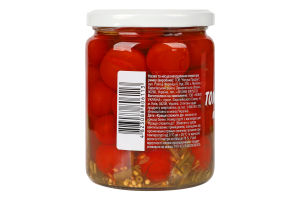 Томати чері мариновані пастеризовані Novus с/б 480г