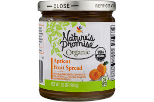 Nature's Promise Organic Fruit Spread Apricot