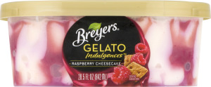 Breyers Gelato Indulgences Raspberry Cheesecake