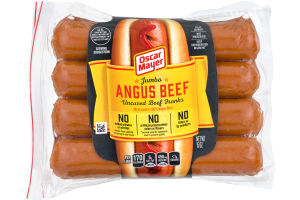 Oscar Mayer Jumbo Angus Beef Uncured Franks
