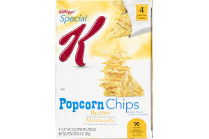 Kellogg's Special K Popcorn Chips Baked Snacks Butter - 4 CT