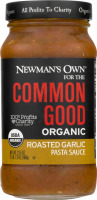 Newman's Own for the Common Good Organic Roasted Garlic Pasta Sauce
