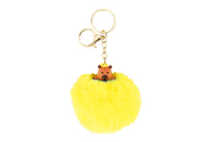 Брелок ZiBi PomPom Capybara хутро