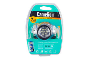 Фонарь налобный светодиодный №LED5310-7F3 Headlite Camelion 1шт