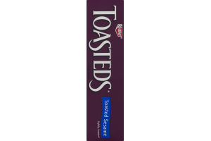 Keebler Toasteds Crackers Toasted Sesame