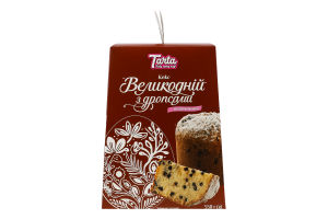 Кекс бездріжджовий з дропсами Великодній Tarta к/у 550г
