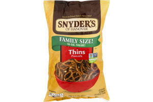 Snyder's Of Hanover Pretzels Thins