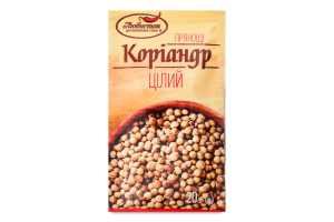 КОРІАНДР ЦІЛИЙ 20Г ЛЮБИСТОК