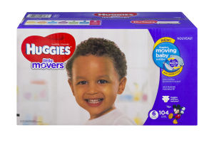 Huggies Little Movers Diapers Size 6 - 104 CT