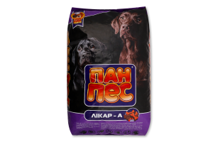 Корм д/собак Лікар-А з смаком курки сухий 10кг Пан Пес