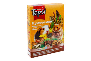 Корм д/гризунів Горіхове меню 575г Топсі