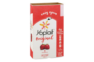 Yoplait Original Low Fat Yogurt Strawberry - 8 CT