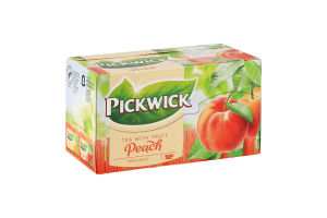 Чай чорний ароматизований персиковий Pickwick к/у 20х1.5г