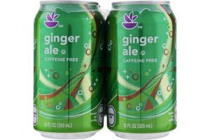 Ahold Caffeine Free Ginger Ale - 4 PK