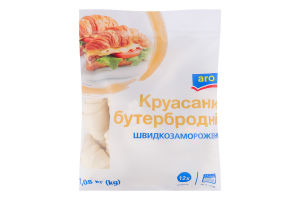 Круасаны быстрозамороженные бутербродные aro м/у 1.08кг