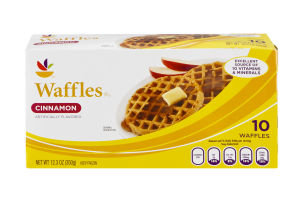 Ahold Waffles Cinnamon - 10 CT