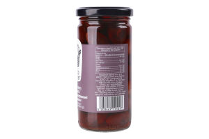 Оливки сорту Каламата з кісточкою консервовані пастеризовані Food Basket с/б 240г