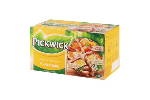 Напиток фруктово-травяной с кусочками фруктов травами и пряностями Variation yellow Fruit fusion Pickwick к/у 20шт