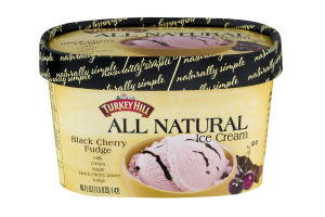 Turkey Hill All Natural Ice Cream Black Cherry Fudge