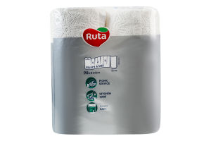 Полотенца бумажные 3-х слойные 90 листов Soft&Strong Ruta 8шт