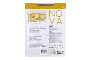 Колготки жіночі Nova Light 40 бежевий р.3