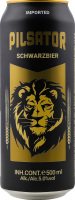 Пиво 0.5л 5% темне Schwarzbier Pilsator з/б