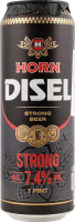 Пиво 0.568л 7.4% светлое фильтрованное пастеризованное Strong Horn Disel ж/б