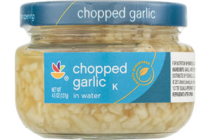 Ahold Chopped Garlic in Water