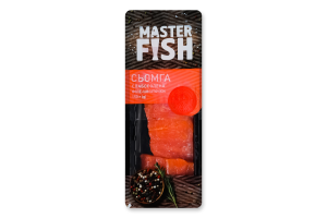 Семга филе-куски Master Fish сл/с 1с лоток 150г