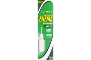 CareOne Ready To Use Enema Latex Free