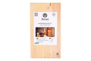 Дошка кухонна обробна ЖИВА ясен Жива 25,5*14,5*1см Арт.AB 25514511