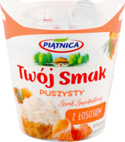 Сир 23% вершковий збитий з лососем Twoj Smak Piatnica ст 150г