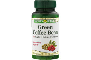Nature's Bounty Green Coffee Bean - 60 CT