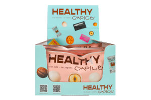 Драже фундук в молочно-білому шоколаді Healthy Choice м/у 50г