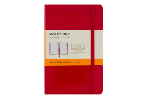 Записник Moleskine Classic кишеньк лінія червоний