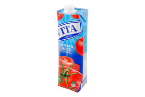 Сок восстановленный пастеризованный Tomato Vita т/п 1л