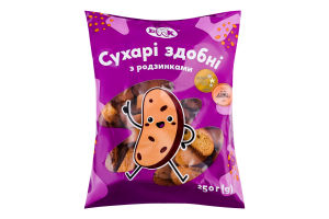Сухари сдобные с изюмом БКК м/у 250г